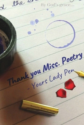 Thank You Miss Poetry by Sonali Dutta 9781696292511