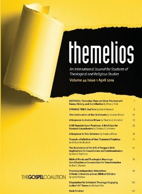 Themelios, Volume 44, Issue 1 by D A Carson 9781532691270