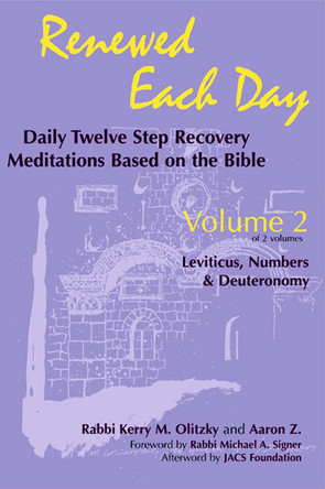 Renewed Each Day—Leviticus, Numbers & Deuteronomy: Daily Twelve Step Recovery Meditations Based on the Bible by Rabbi Kerry M. Olitzky 9781879045132