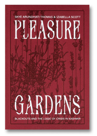 Pleasure Gardens: Blackouts and the Logic of Crisis by Skye Arundhati Thomas 9781915743237