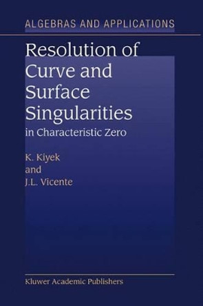 Resolution of Curve and Surface Singularities in Characteristic Zero by K. Kiyek 9781402020285