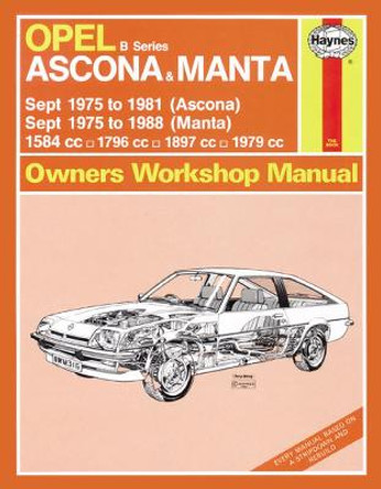 Opel Ascona & Manta by Haynes Publishing