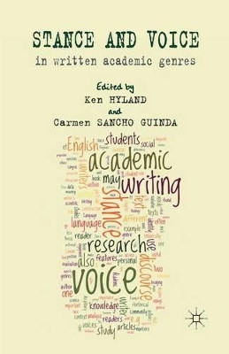 Stance and Voice in Written Academic Genres by Ken Hyland 9781349337880