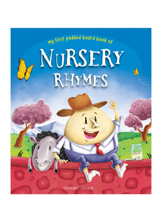Nursery Rhymes Board Book: Illustrated Classic Nursery Rhymes by Wonder House Books 9789388144209