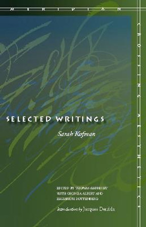 Selected Writings by Sarah Kofman