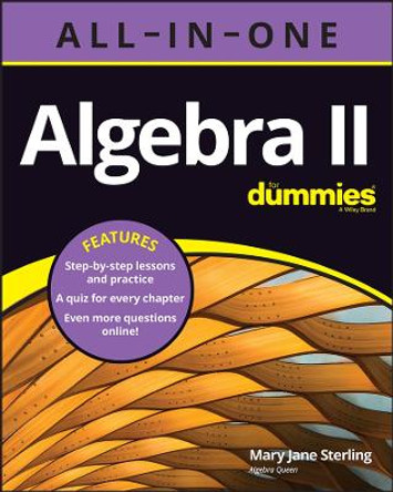Algebra II All-in-One For Dummies (+ Chapter Quizz es Online) by Sterling