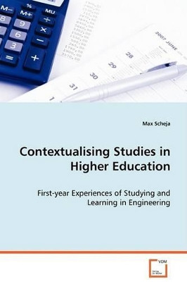Contextualising Studies in Higher Education by Max Scheja 9783639072198