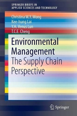 Environmental Management: The Supply Chain Perspective by Kee-Hung Lai 9783319236803