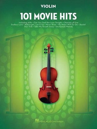 101 Movie Hits For Violin by Hal Leonard Corp 9781495060700