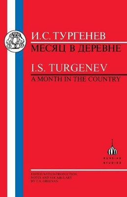 A month in the country by Ivan Turgenev 9781853993206