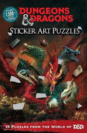 Dungeons & Dragons Sticker Art Puzzles by Steve Behling