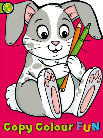Copy Colour Fun: Rabbit by Angela Hewitt