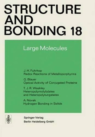 Large Molecules by J.-H. Fuhrhop 9783662155462