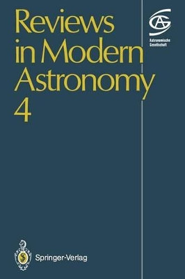 Reviews in Modern Astronomy by Gerhard Klare 9783642767524