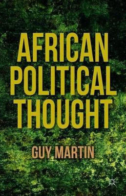 African Political Thought by G. Martin 9781403966346