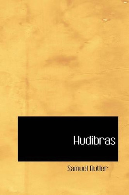 Hudibras by Samuel Butler 9781426419096