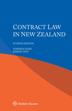 Contract Law in New Zealand by Stephen Todd 9789403517728