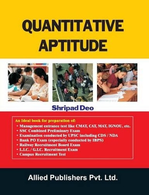 Quantitative Aptitude by Shripad Deo 9788184248784