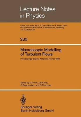 Macroscopic Modelling of Turbulent Flows: Proceedings of a Workshop held at INRIA, Sophia-Antipolis, France, December 10-14, 1984 by Uriel Frisch 9783540156444