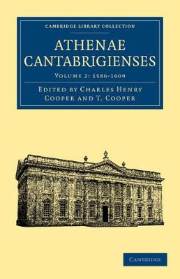 Athenae Cantabrigienses by Charles Henry Cooper 9781108000376