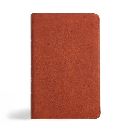 NASB Personal Size Bible, Burnt Sienna Leathertouch 9781430094807