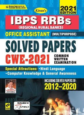 IBPS RRBs Office Assistant Solved Papers E CWE-2021 9789391062910