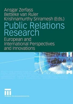 Public Relations Research: European and International Perspectives and Innovations by Ansgar Zerfass 9783531199610