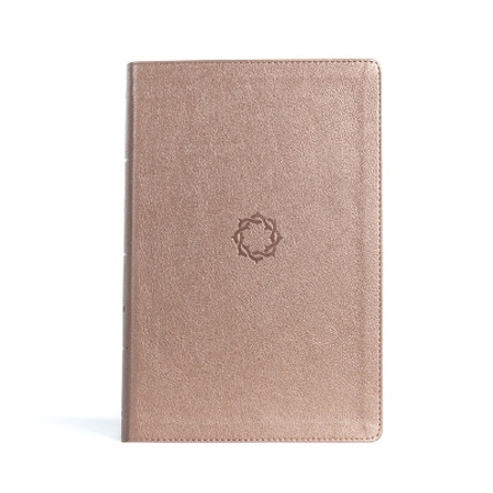 KJV Essential Teen Study Bible, Rose Gold Leathertouch 9781087731094