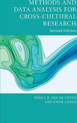 Methods and Data Analysis for Cross-Cultural Research by Fons J.R. van de Vijver 9781107057791