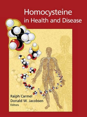Homocysteine in Health and Disease by Ralph Carmel 9781107402423