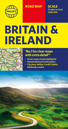 Philip's Britain and Ireland Road Map by Philip's Maps