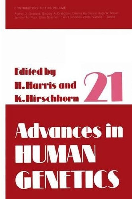 Advances in Human Genetics 21 by Harry Harris 9781461363118