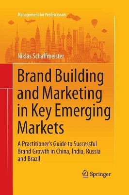 Brand Building and Marketing in Key Emerging Markets: A Practitioner's Guide to Successful Brand Growth in China, India, Russia and Brazil by Niklas Schaffmeister 9783319367699
