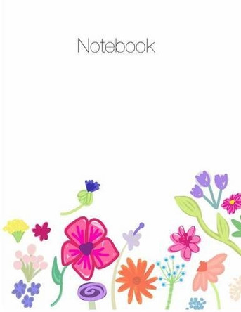 Notebook, Large, 8.5 X 11, Ruled + Grid Notes, Floral Cover Theme by April Chloe Terrazas 9781941775332