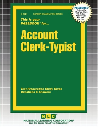 Account Clerk-Typist by Passbooks 9781799332213