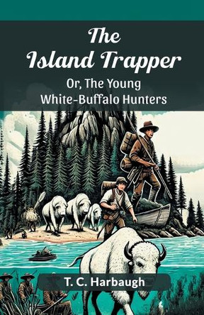 The Island Trapper or, the Young White-Buffalo Hunters by T. C. Harbaugh 9789367145623