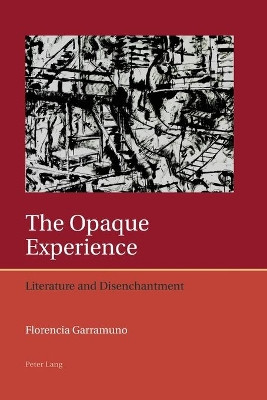 The Opaque Experience: Literature and Disenchantment by Florencia Garramuno 9781787073661