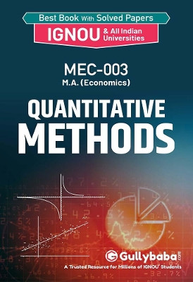 Quantitative Methods for Economic Analysis by Gullybaba Com Panel 9789381066614