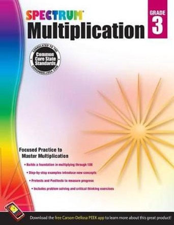 Spectrum Multiplication, Grade 3 by Spectrum