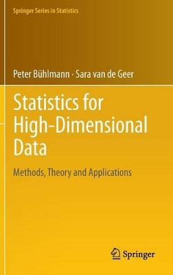 Statistics for High-Dimensional Data: Methods, Theory and Applications by Peter Buhlmann 9783642201912