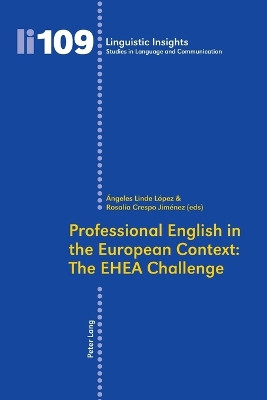 Professional English in the European Context: The EHEA Challenge by Angeles Linde Lopez 9783034300889