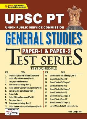 UPSC PT GS Paper-1 & 2 Test Series Eng 9789390883356