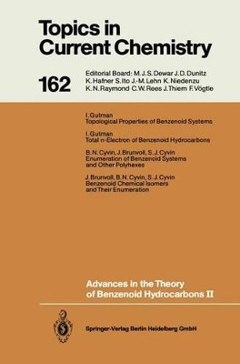 Advances in the Theory of Benzenoid Hydrocarbons II by Ivan Gutman 9783662149638