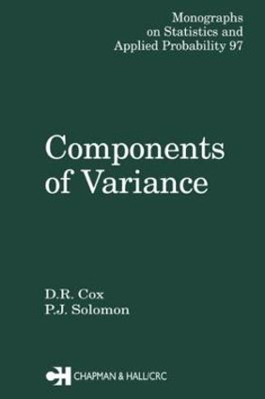 Components of Variance by D. R. Cox