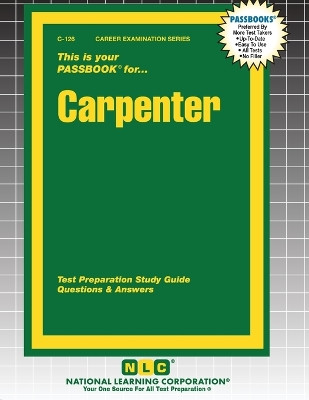 Carpenter by Passbooks 9781799301264
