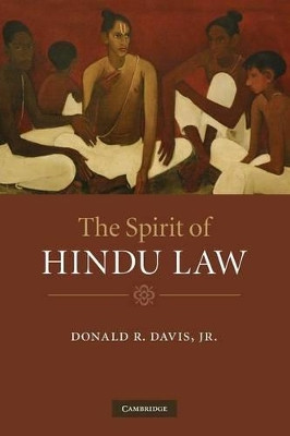 The Spirit of Hindu Law by Donald R. Davis, Jr. 9781107627574