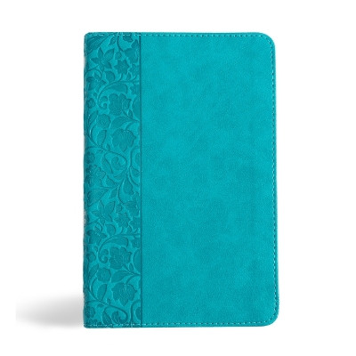 NASB Personal Size Bible, Teal Leathertouch 9781430094821