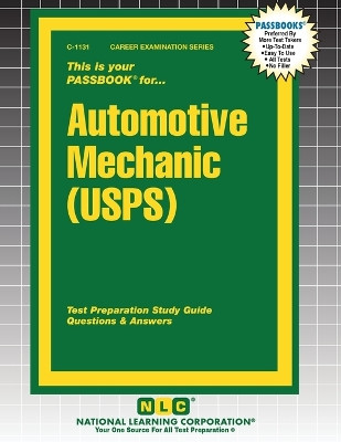 Automotive Mechanic (USPS) by Passbooks 9781799311317