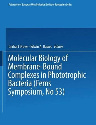 Molecular Biology of Membrane-Bound Complexes in Phototrophic Bacteria by Gerhart Drews 9781475708950