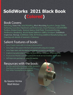 SolidWorks 2021 Black Book (Colored) by Gaurav Verma 9781774590102